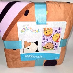 Squishmallows Snuggle Throw Blanket